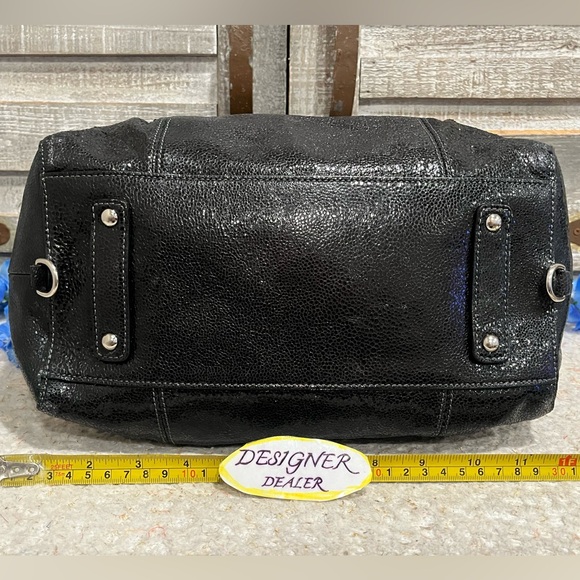 COACH Madison Claire Shimmer Leather Convertible Satchel GUC 14232 RARE! - Picture 8 of 13